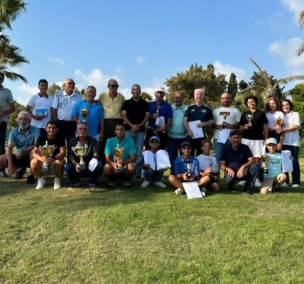 اتحاد الغولف ونادي الغولف إحتفلا بتوزيع جوائز الفائزين والفائزات بالدورات المحليّة والبطولات الدولية