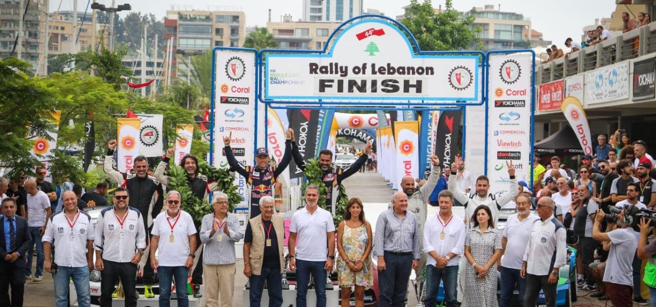 رالي لبنان الدولي : السجل الذهبي للأبطال منذ العام 1968 وروجيه فغالي يحمل الرقم القياسي  بـ16 لقب